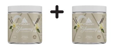 2 x Peak Yummy Flav Powder (100g) Vanilla Ice Cream