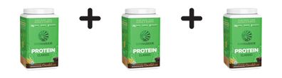 3 x Sunwarrior Protein Classic Organic (750g) Chocolate