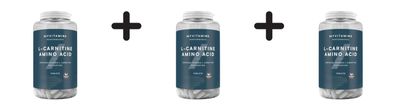 3 x Myprotein MyVitamins L-Carnitine (90 tabs)