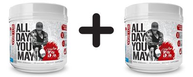 2 x 5% Nutrition AllDayYouMay - Legendary Series, Blueberry Lemonade - 450g