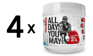 4 x 5% Nutrition AllDayYouMay - Legendary Series, Blueberry Lemonade - 450g