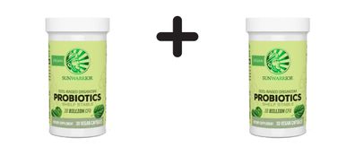 2 x Sunwarrior Probiotics (30caps) Unflavored