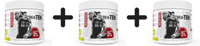 3 x 5% Nutrition Crea-TEN - Legendary Series, Lemon Lime - 225g