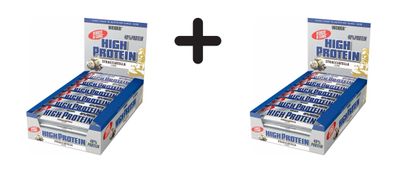 2 x Weider 40% High Protein Bar (24x50g) Stracciatella