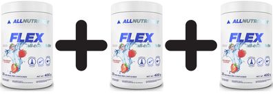 3 x Allnutrition Flex All Complete, Strawberry - 400g