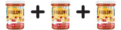 3 x Allnutrition Frulove Mousse, Strawberry-Banana - 500g