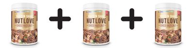 3 x Allnutrition Nutlove Protein Shake, Choco Hazelnut - 630g