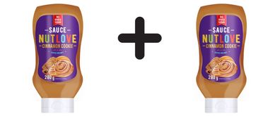 2 x Allnutrition Nutlove Sauce, Cinnamon Cookie - 280 ml