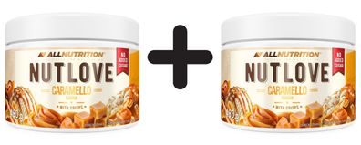 2 x Allnutrition Nutlove, Caramello with Crisps - 480g