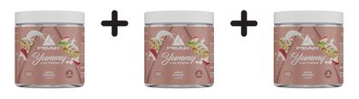 3 x Peak Yummy Flav Powder (100g) Apple Strudel