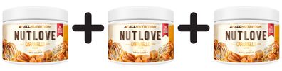 3 x Allnutrition Nutlove, Caramello with Crisps - 480g