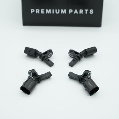 4x ABS Sensor vorne hinten Audi A1 A3 TT VW Polo Seat Ibiza Leon Skoda Fabia