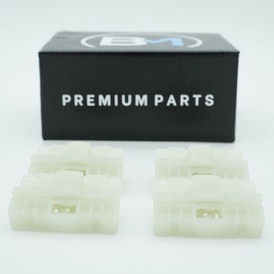 4x Fensterheber Mitnehmer Reparatursatz Audi A3 8L Clips vorne links rechts 8L