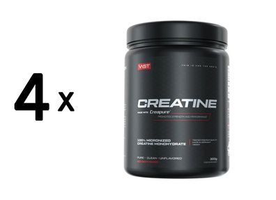 4 x VAST Creatine Creapure (300g)