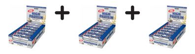 3 x Weider 40% High Protein Bar (24x50g) Stracciatella