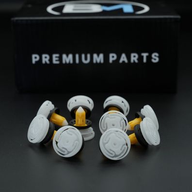 10x Türverkleidungs Befestigungs Clips für Jepp Compass MP Alfa Romeo Stelvio