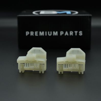 2x Fensterheber Reparatursatz Clips vorne Rechts für Audi A4 B5 VW Polo Passat