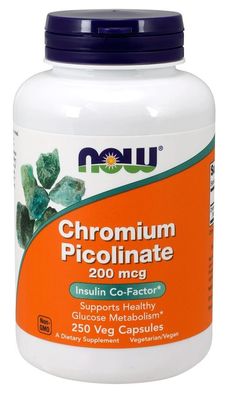 Chromium Picolinate, 200mcg - 250 caps