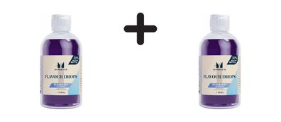 2 x Myprotein Flavour Drops (50 ml) Blueberry