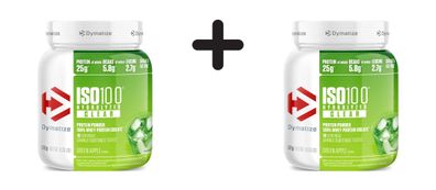 2 x Dymatize ISO 100 Clear (512g) Green Apple
