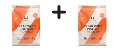 2 x Myprotein Clear Whey Protein + Collagen (500g) Peach Tea