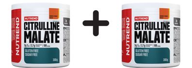 2 x Nutrend Citrulline Malate, Orange & Mango - 300g