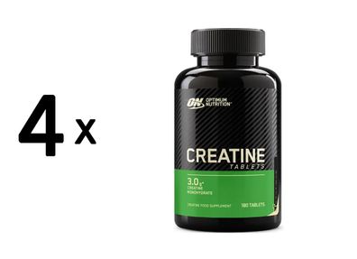 4 x Optimum Nutrition Creatine Tablets (180)