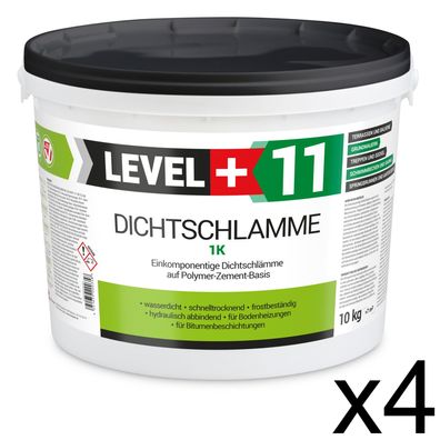 Dichtschlämme 1K Trockener Keller Treppe 40Kg Abdichten Aussen Balkon L+11