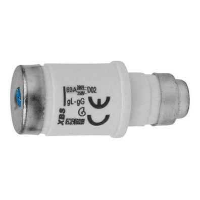 Sicherungseinsatz D02 63A gL/ gG Sicherung Schmelzsicherung E18 400V XBS 3913