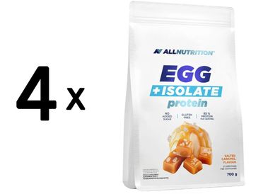 4 x Allnutrition Egg + Isolate Protein, Salted Caramel - 700g