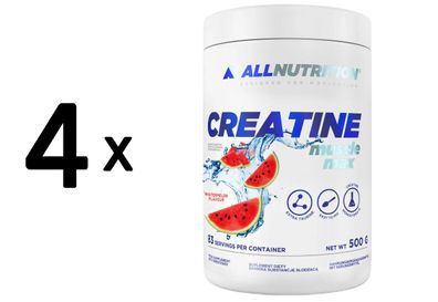 4 x Allnutrition Creatine Muscle Max, Watermelon - 500g