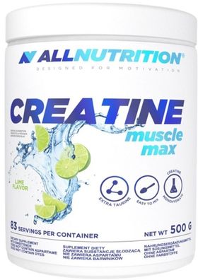 Creatine Muscle Max, Lemon - 500g