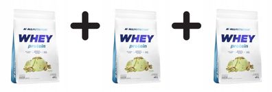 3 x Allnutrition Whey Protein, Pistachio - 908g
