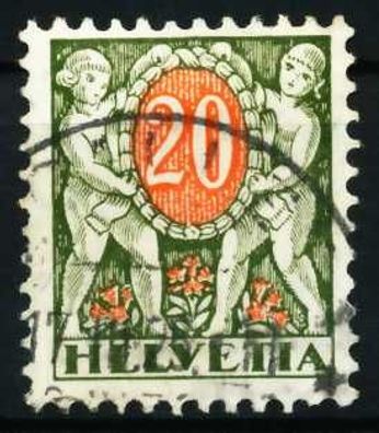 Schweiz PORTO Nr 45x gestempelt X63204E