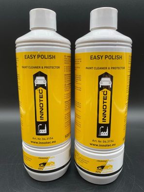2x Innotec Easy Polish 500ml Autopolitur Politurmittel Lackschutz Lackreiniger