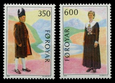 FÄRÖER 1989 Nr 182-183 postfrisch X90E2E6