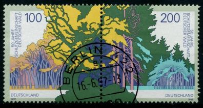 BRD ZD AUS BLOCK 38 Nr 1918 + 1920 zentrisch gestempelt WAAGR X6A4772