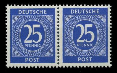 Kontrollrat Ziffern Nr 926a postfrisch WAAGR PAAR X82CAF2