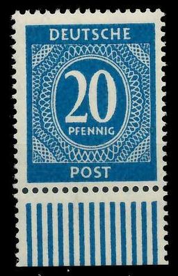 Kontrollrat Ziffern Nr 924a postfrisch URA X8301D2