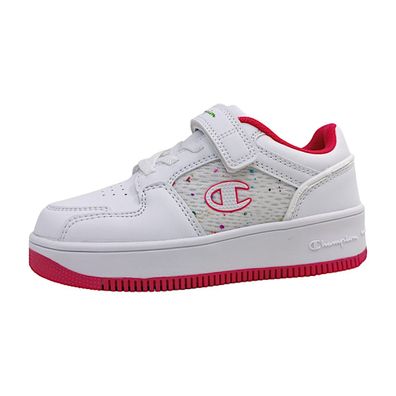 Champion Rebound Platform Abstract S32851-CHA-WW010 Weiß WW010 WHT/ FUCSIA