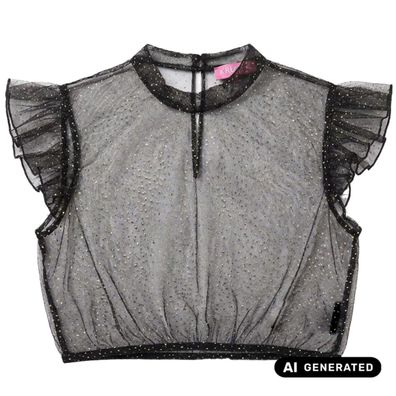Dirndlbluse Eveline schwarz