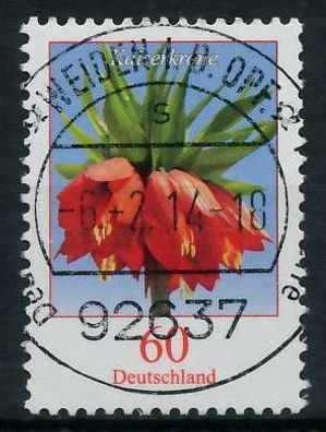BRD DS BLUMEN Nr 3043 zentrisch gestempelt X83E22E