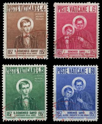 Vatikan 1957 Nr 266-269 gestempelt X40175A