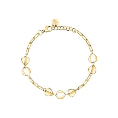 Romantisches Pailetten-Armband vergoldet SAWW03