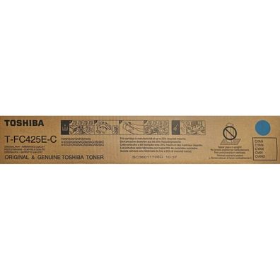 Toshiba T-FC425EC TFC425EC TONER CYAN (CARTRIDGE) (6AJ00000235)
