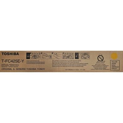Toshiba T-FC425EY TFC425EY TONER YELLOW (CARTRIDGE) (6AJ00000238)