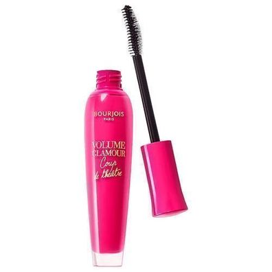 Bourjois Volumen Glamour Mascara mit Arganöl - 10ml Schwarze Wimperntusche