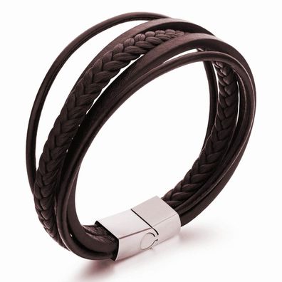 Bracelet from leather belts Leather