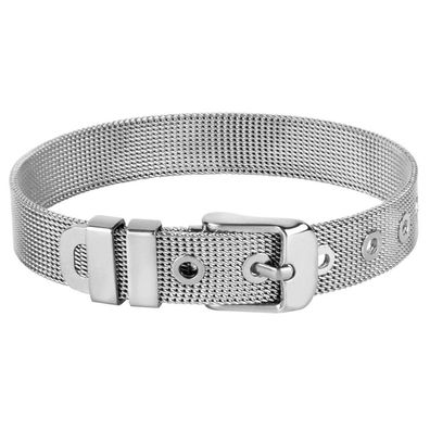 Steel bracelet "mesh" for silver pendants Unique
