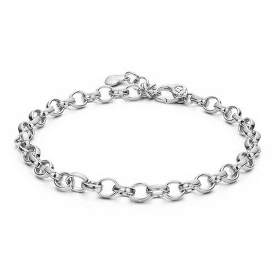 Elegant silver bracelet for Storie pendants RZB015